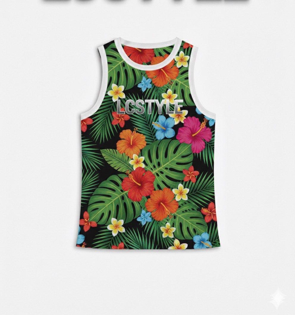 LC. Style Tropical Tank Top